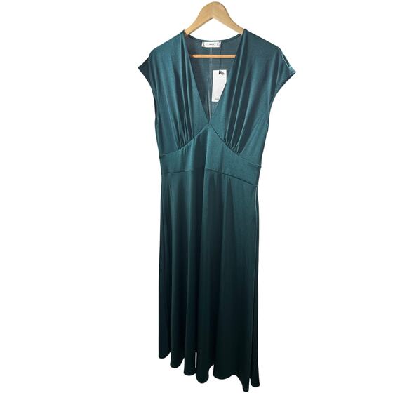 MNG Green Party dress size Large - Picture 4 of 6